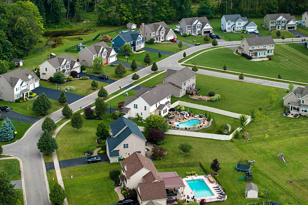 Green combine harvester in a dry corn field